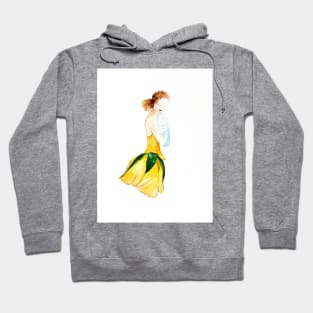 Yellow rose Hoodie